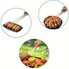Stainless Steel Food Tongs Kitchen Gadgets Barbecue Accessory