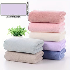Soft Coral Fleece Hand Towel Absorbent Towel for Home Bathroom
