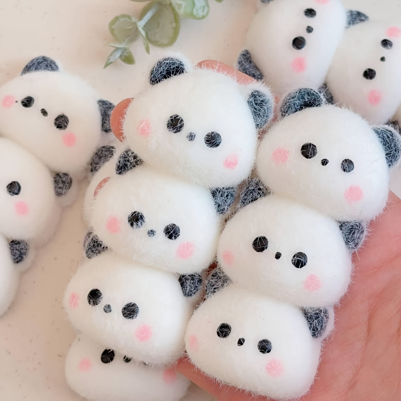3 Panda Soft Plush Squeeze Toy Halloween Easter Year Gift