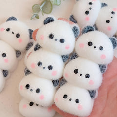 3 Panda Soft Plush Squeeze Toy Halloween Easter Year Gift