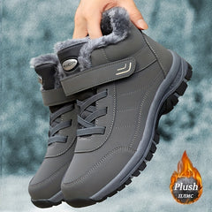 Women's Fleece Waterproof Snow Boots Warm Cotton Shoes