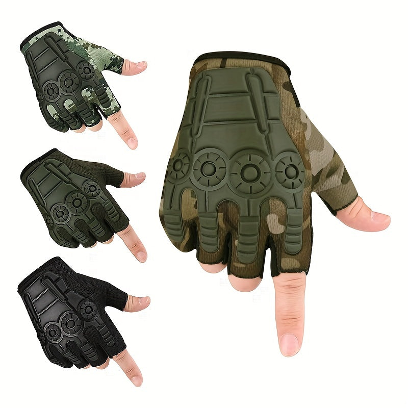 Half Finger Tactical Gloves For Men And Women