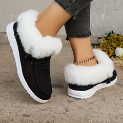 Women's Non Slip Thickened Sneakers Soft Comfortable Low Top Flat Sport Shoes