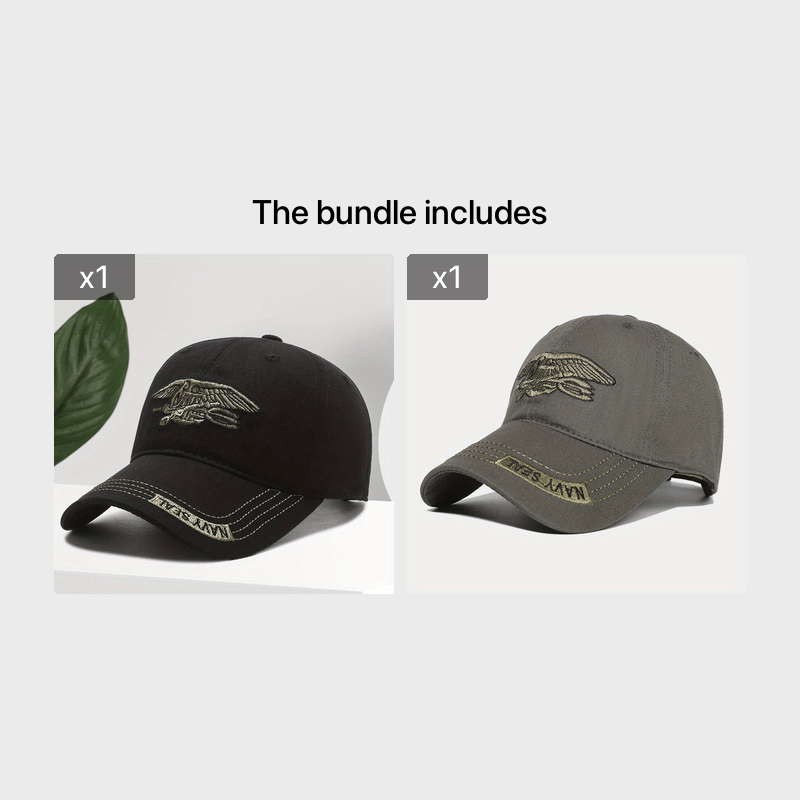 Embroidered Tactical Baseball Cap Leopards Assault Team Peaked Cap