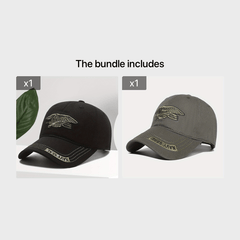 Embroidered Tactical Baseball Cap Leopards Assault Team Peaked Cap