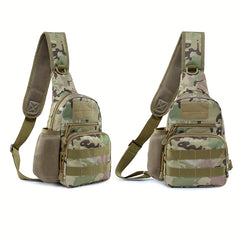 Tactical Chest Bag Outdoor Sports Shoulder Bag for Hiking Travel