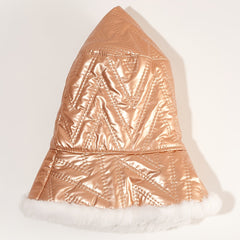 Solid Bucket Hat Autumn Winter Fleece Thickened Warm Fisherman Hat