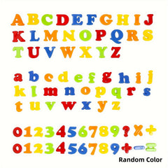 Kizh Magnetic Alphabet & Number Set Colorful Fridge Magnets