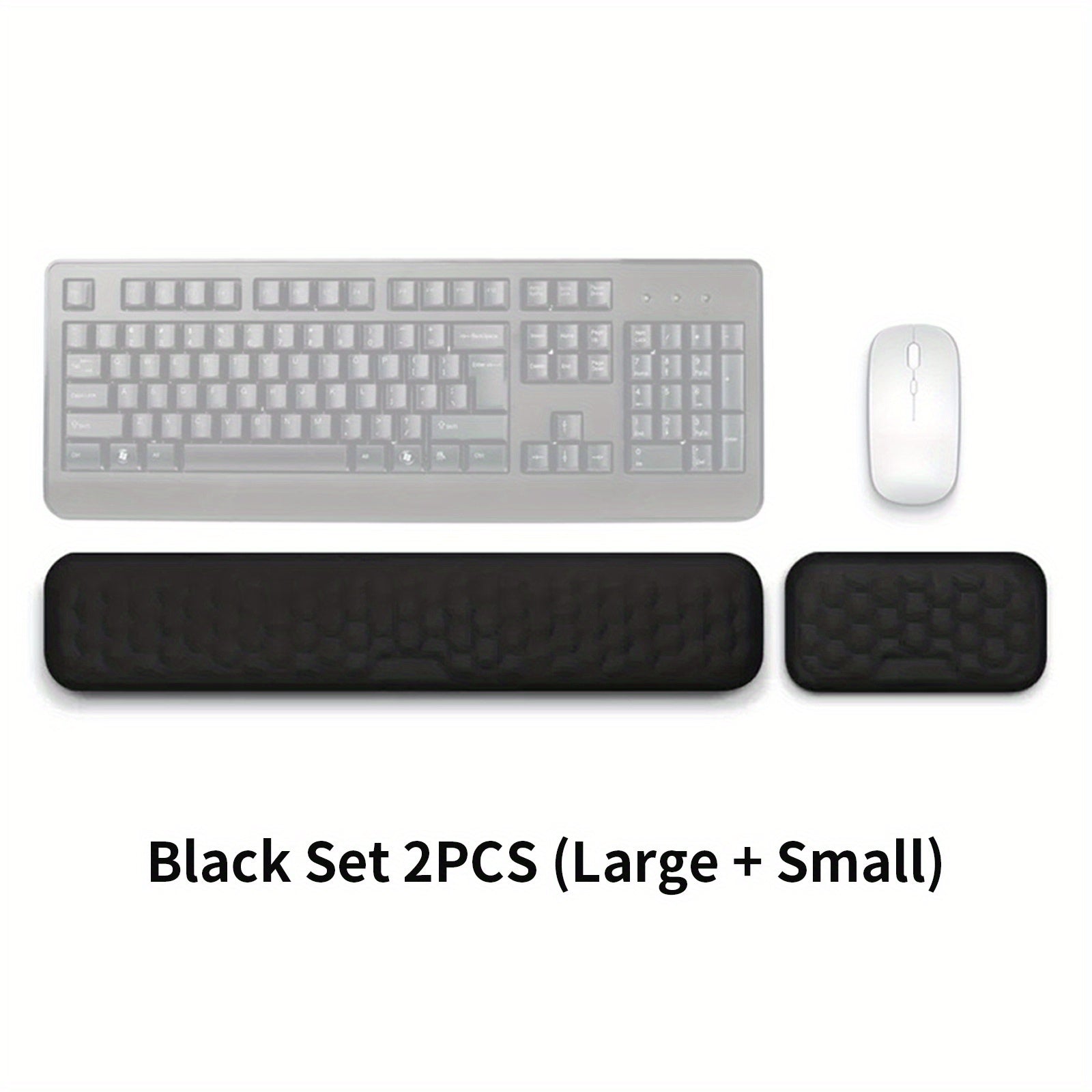 Ergonomic Mechanical Keyboard Hand Rest Set