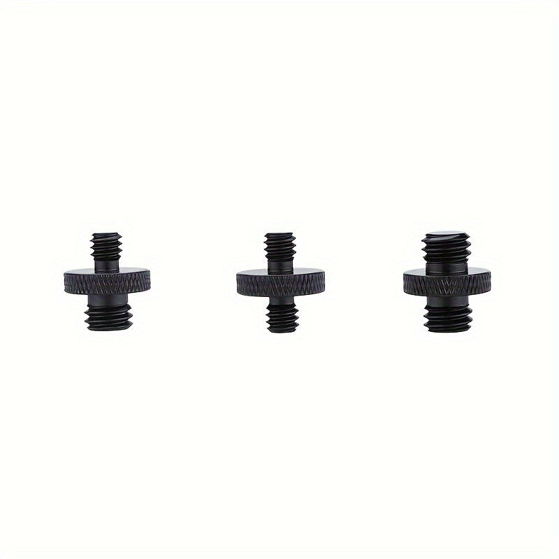Screw Adapter Thread For Tripod Accessories Camera Mount 3/8 Male 1/4 Male