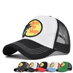 Stay & Stylish Bass Embroidered Baseball Cap for Outdoors