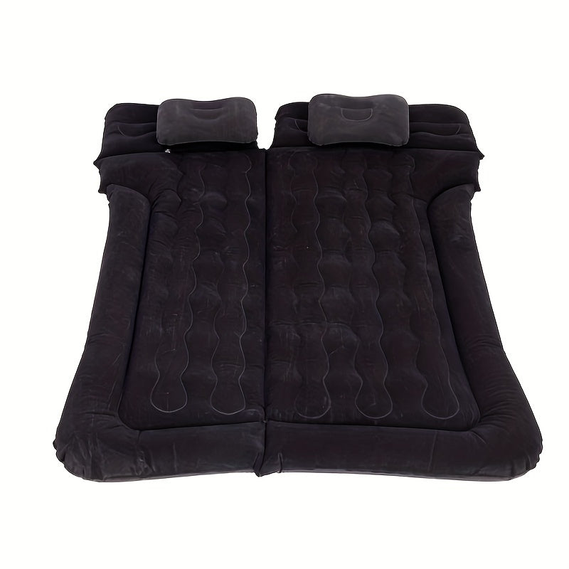 Inflatable Car Bed Cushion Portable Travel SUV Air Mattress Camping