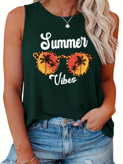 Leopard Print Tank Top for Women