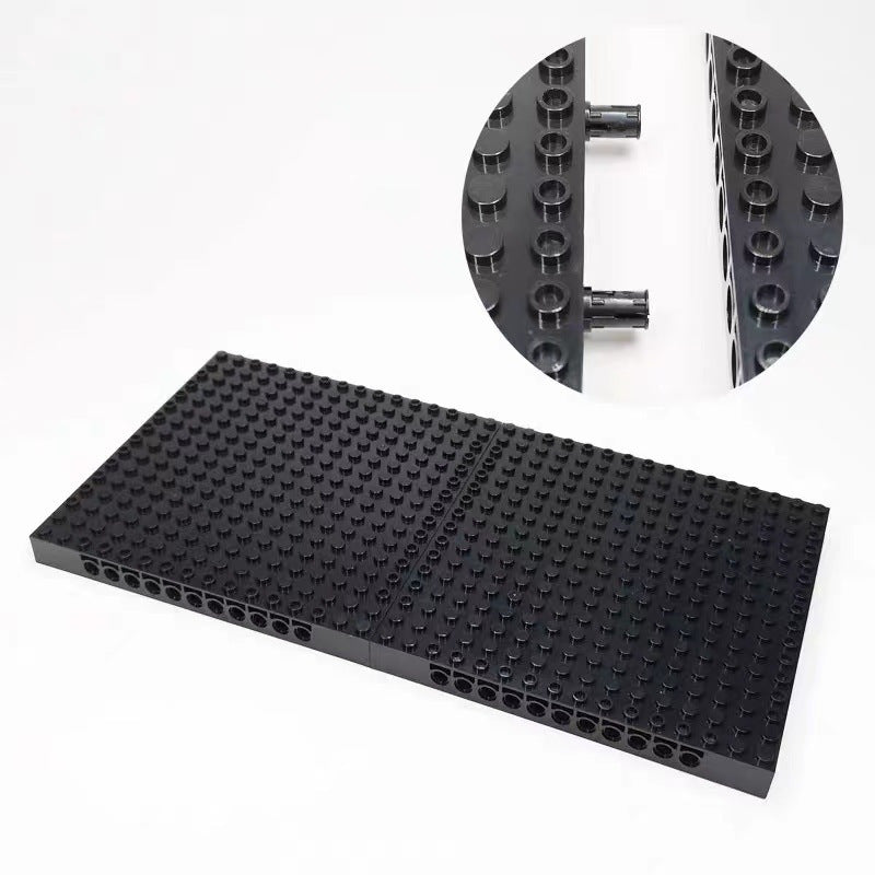 11pc Building Blocks Set with 10 Pins & Mosaic Pop Pixel Painting Base Plate