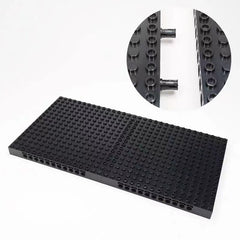 11pc Building Blocks Set with 10 Pins & Mosaic Pop Pixel Painting Base Plate