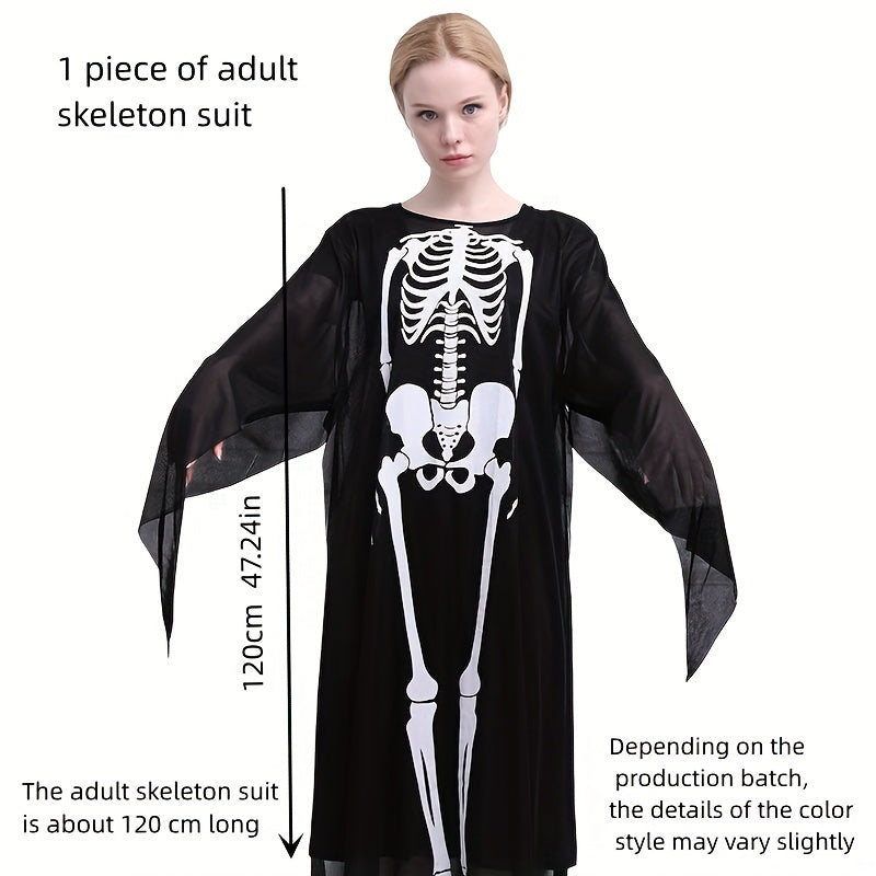 Skull Ghost Halloween Costume