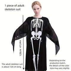 Skull Ghost Halloween Costume