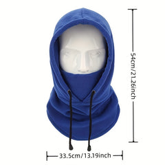 Thickened Windproof Fleece Ski Mask for Men and Women