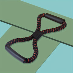 Figure 8 Fitness Puller Tension Rope for Shoulder Back Body Shaping