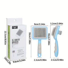 Self Cleaning Pet Comb for Cat Dog Grooming