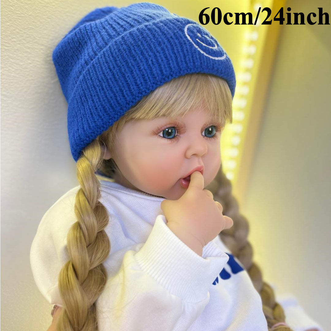 24 Inch Princess Reborn Girl Doll Soft Vinyl Kids Toy