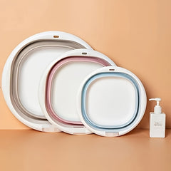 Portable Folding Basin Square Home Outdoor Wash Basin