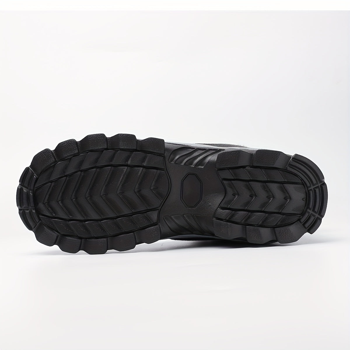 Men's Warm Fleece Anti-skid Snow Boots Outdoor Hiking Shoes