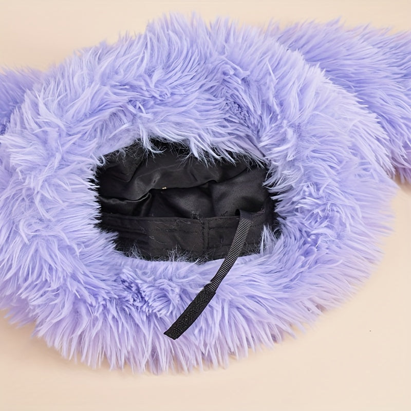 Bunny Plush Hat With Long Ears Beanie Hat Halloween Gift
