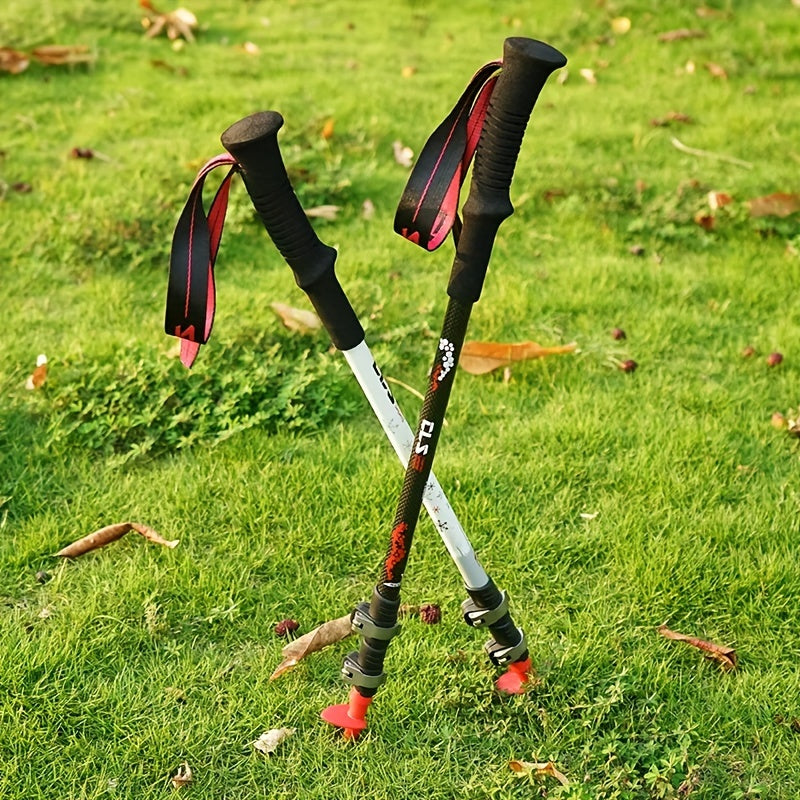 Carbon Fiber Trekking Poles Lightweight Telescopic Hiking Sticks