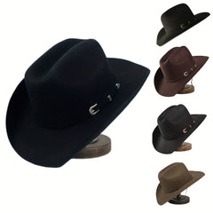 100% Wool Western Cowboy Hat for Women and Men