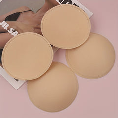 Water Drop Round Sports Breast Paste Invisible Chest Pad Support Lift Dress Yoga