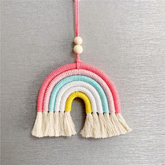 Nordic Style Rainbow Car Hanging Decorative Pendant