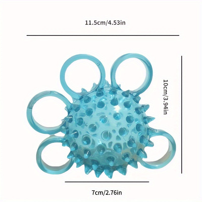 Exercise Grip Ball and Spiky Massage Ball Set