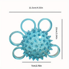 Exercise Grip Ball and Spiky Massage Ball Set