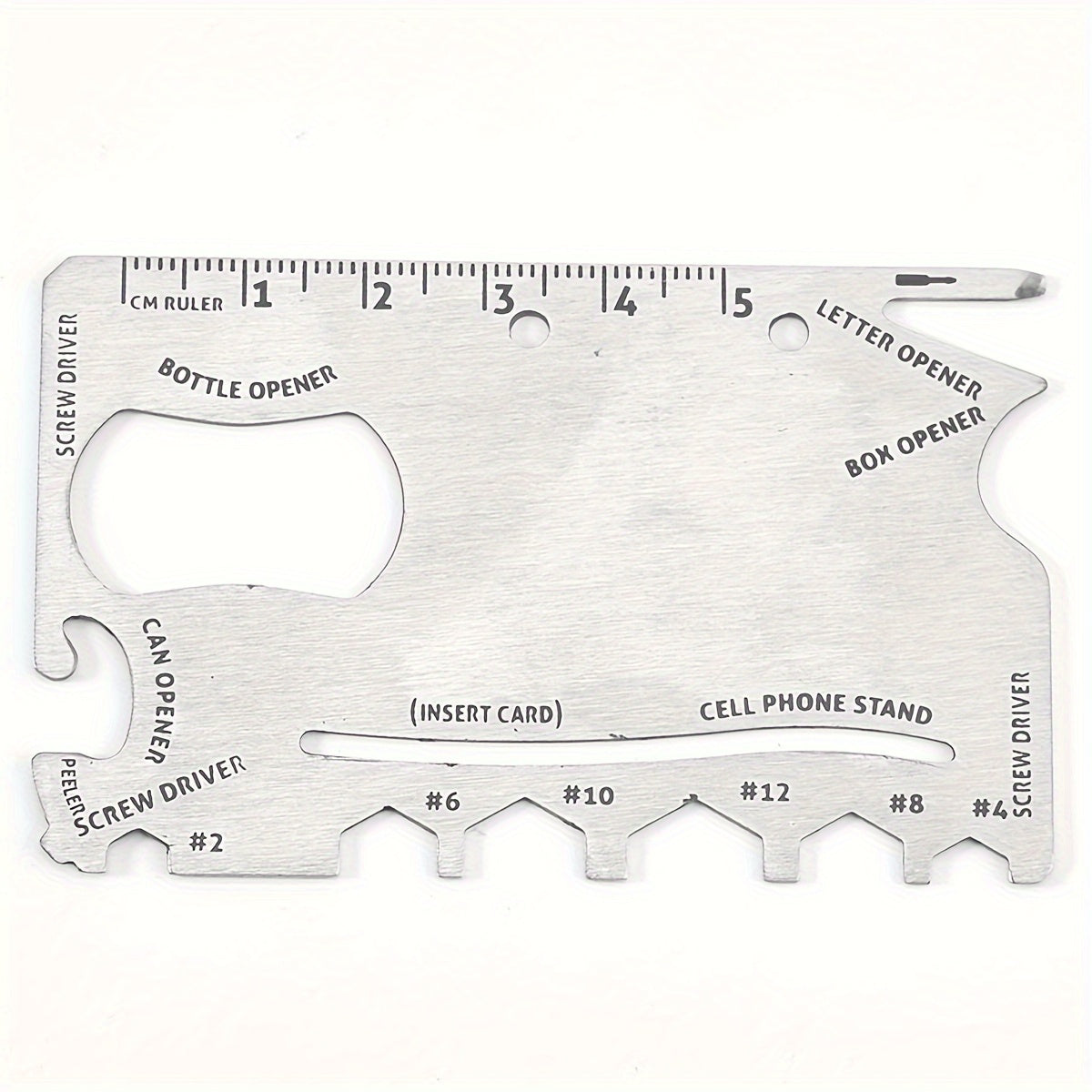 Stainless Steel Mini Bottle Opener Multi-Tool