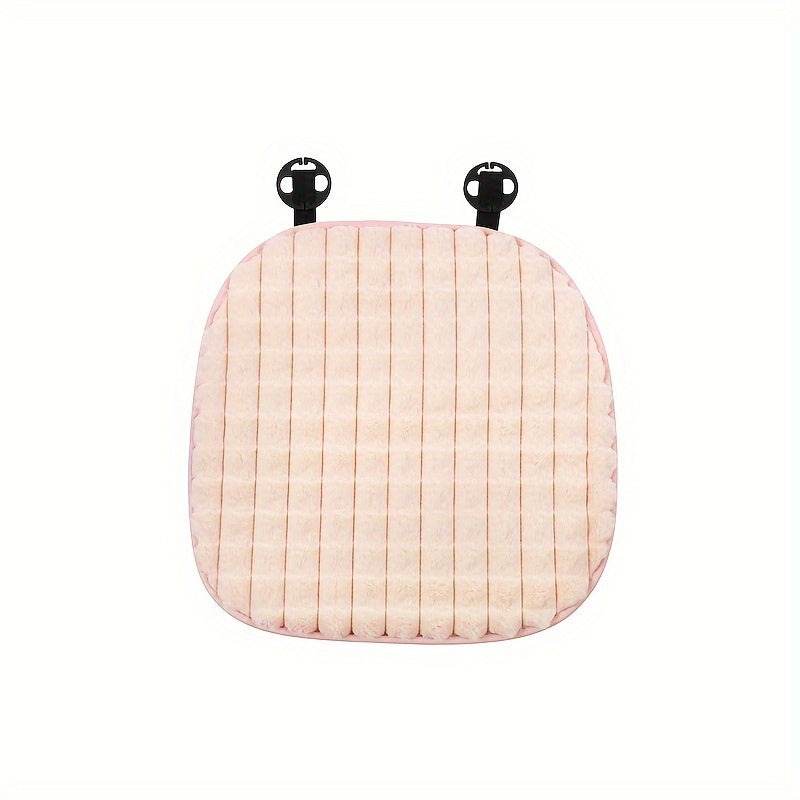 Short Plush Car Warm Seat Cover for Winter - Car Seat Cushion