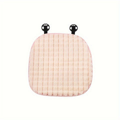 Short Plush Car Warm Seat Cover for Winter - Car Seat Cushion