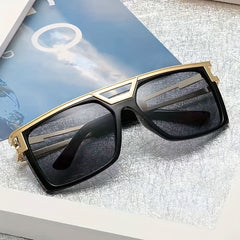 Men's Square Frame Sunglasses UV Protection