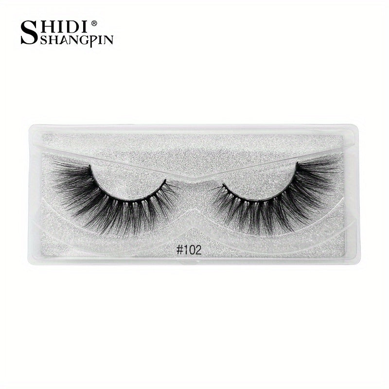 Soft & Fluffy 3D False Eyelashes for a Natural Look
