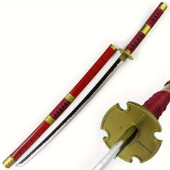 Anime Cosplay Sword Weapon Prop Samurai Wooden Sword Photography Props