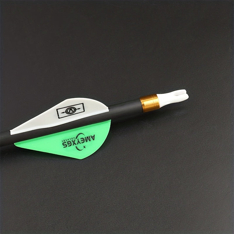 20pcs Carbon Arrow Shaft Aluminum Ring 7.1mm