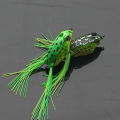 2pcs Hollow Body Soft Frog Topwater Soft Lure Bionic Fishing Lures