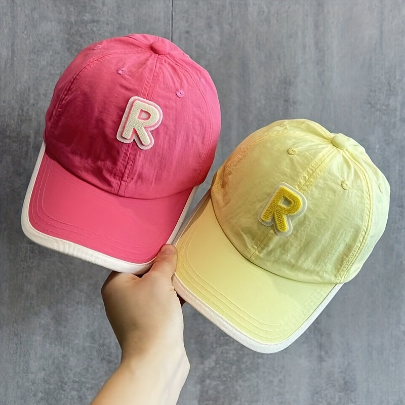 Kids Quick Drying Baseball Cap Sunshade Duck Tongue Hat Boys Girls
