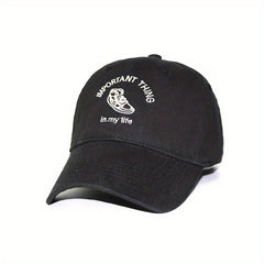 Embroidered Cotton Baseball Cap Lightweight Sun Hat Unisex