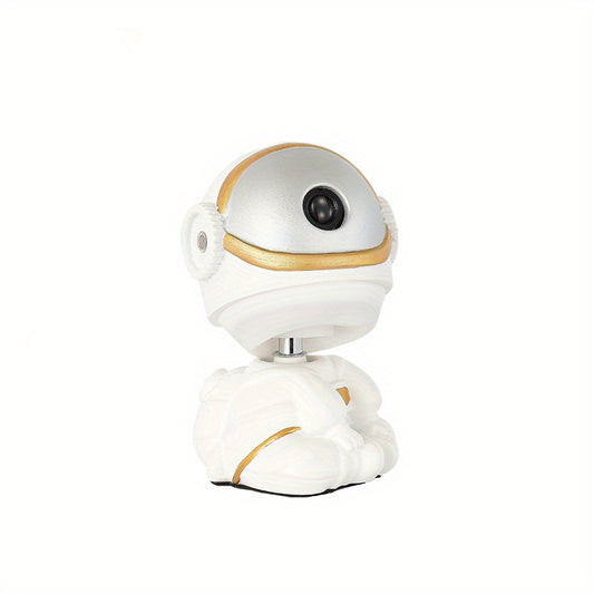 Hand Carved Resin Astronaut Star Light Night Light