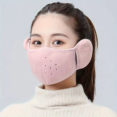 2026 Winter Breathable Mask & Ear Muffs Windproof Reusable for Outdoor Sports