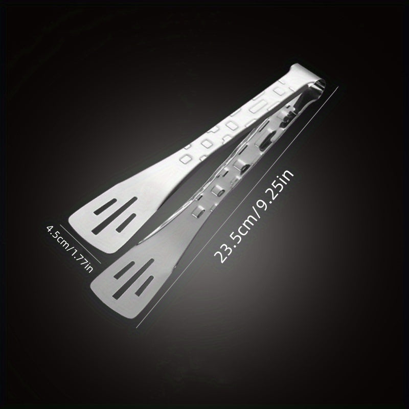 Stainless Steel Food Tongs Anti-scalding Bread Clips BBQ Clamps