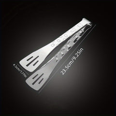 Stainless Steel Food Tongs Anti-scalding Bread Clips BBQ Clamps