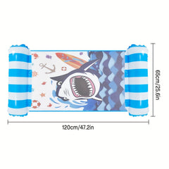 2pcs Inflatable Water Hammock Floating Air Mattress Swimming Bed