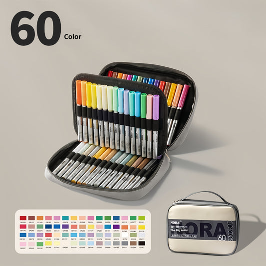 Soft Tip Permanent Art Pens Fine Brush Ink for Sketching and Painting